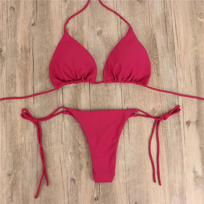 Astí Bikini Set Wine