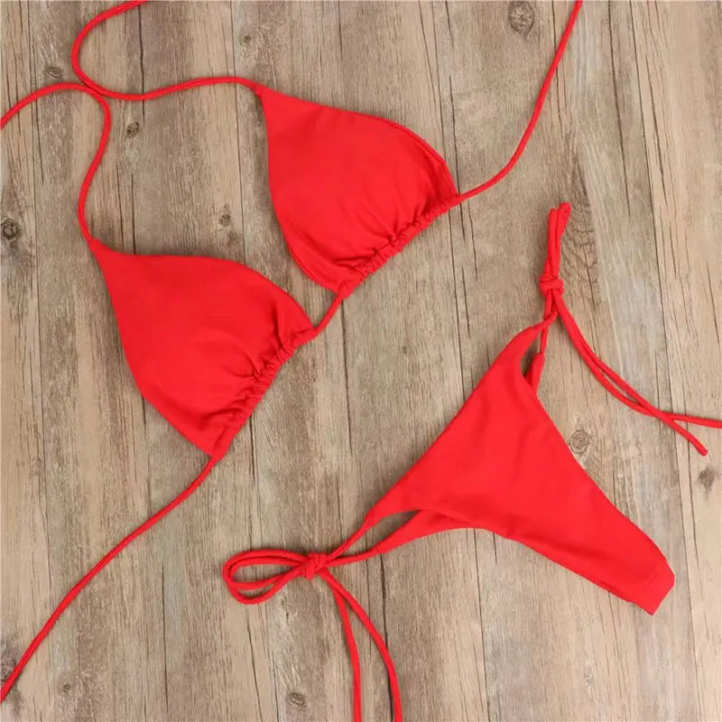 Astí Bikini Set Red