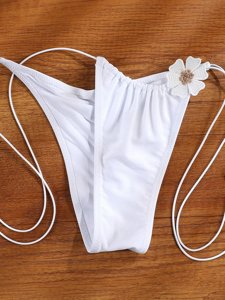 Ibiza Lace Set White Petal