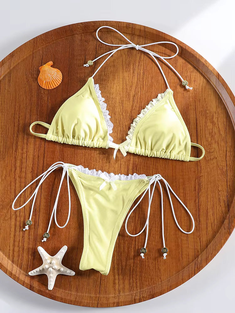 Ibiza Lace Set Washed Golden